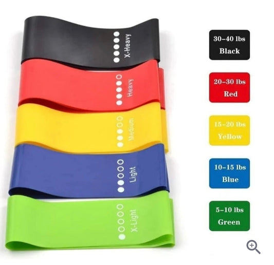 Resistance Bands - 5 Levels