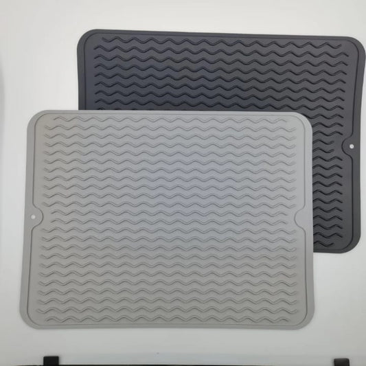 Silicone dish drying