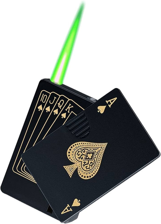 Green flame lighter